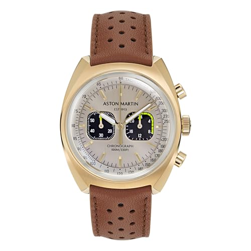 Montre chronographe Aston Martin AML Timeless MTTS2 luxe masculin