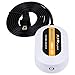 Uniclife Aquarium 15 GPH Nano Air Pump Quiet White Oxygen Aerator with Air Stone and Airline Tubing Accessories for 3-10 Gallon Small Fish Tanks and Buckets