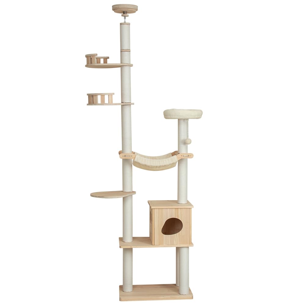 Amazon | PETTIFUL 【新モデル登場お試し価格】 キャットタワー