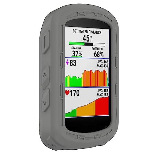 Funda protectora Garmin Edge 540 silicona carcasa gris compatible 840 2