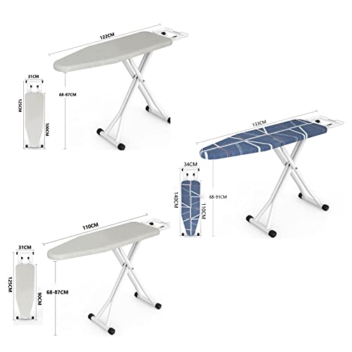 Table à repasser pour centrale vapeur avec structure renforcée multicouche stable - 8