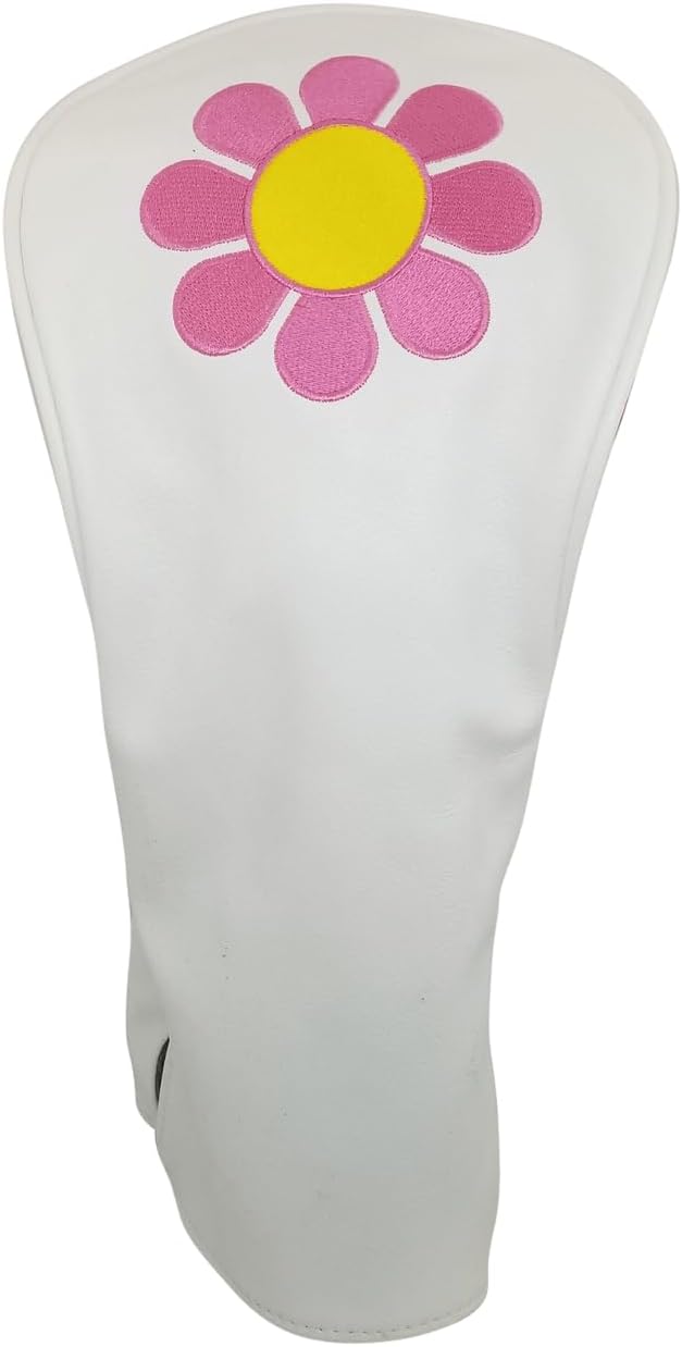 Flower Child Driver Headcover by ReadyGolf (Pink)