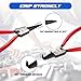 Toolwiz 4Pcs Snap Ring Pliers Set, 7