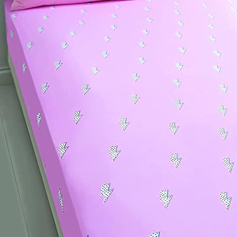 Sassy B Lightning Bolt Double Fitted Sheet Cover
