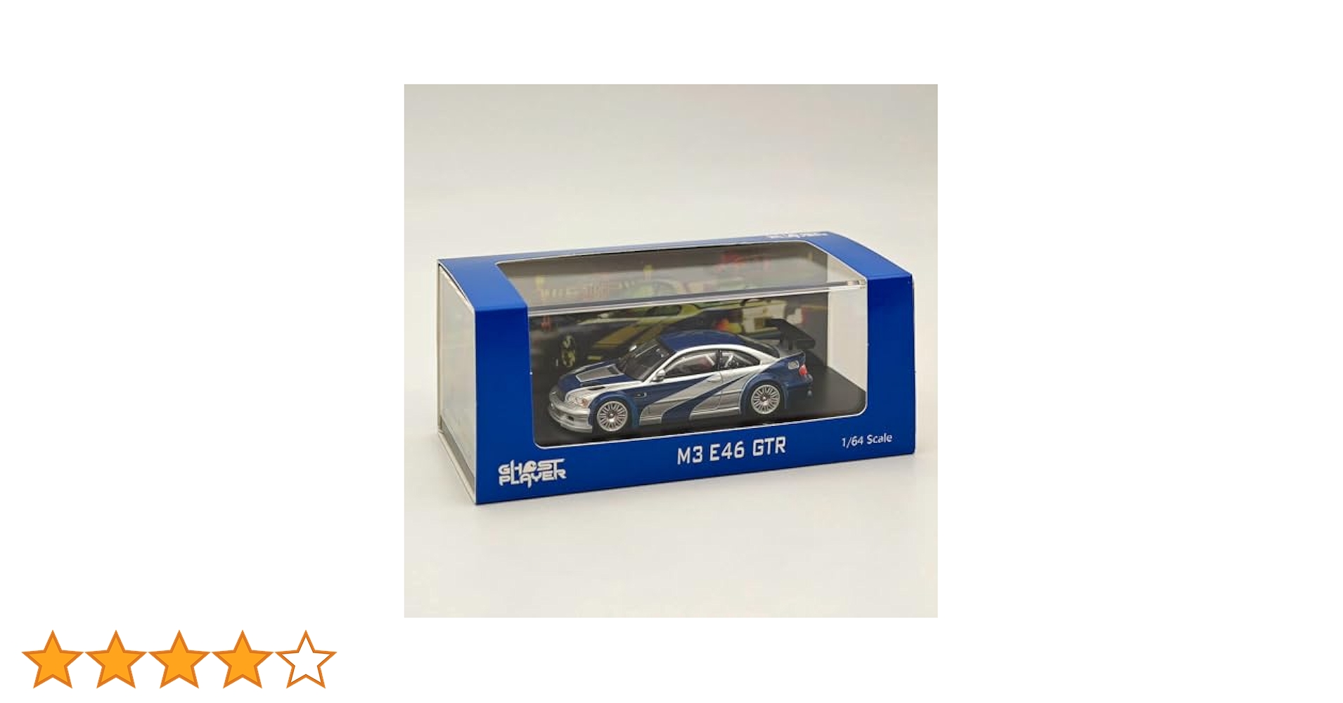 Ghost Player 1:64 for M3 E46 GTR by DCM Diecast Model Car
