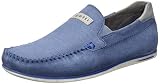 bugatti Herren Chesley Mokassin, Blue, 42 EU