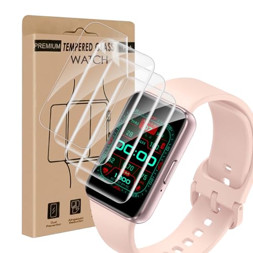 Bodyguard 4 Pack TPU Verre Trempé pour Samsung Galaxy Fit 3 Verre, Sans Bulle vitre protection, Anti Rayures, à l'épreuve des bulles, Tactile Sensible,...