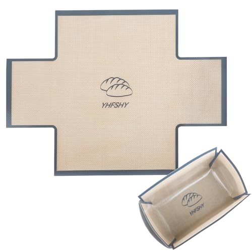 Silicone Bread Loaf Pan Liner(2-Pack) - Non-Stick and Reusable Bread pan Liner for bread, pound cakes?meatloaf - fit for 9x5