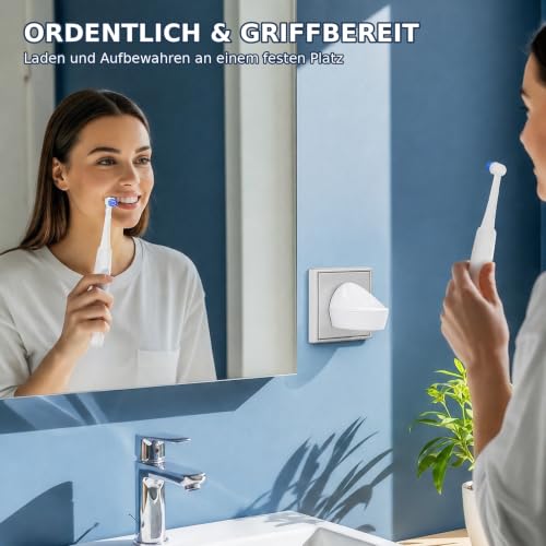 Ladegerät für Oral B Ladestation Steckdose, Kabelloses Ladegerät Zahnbürste – Ansicht 5