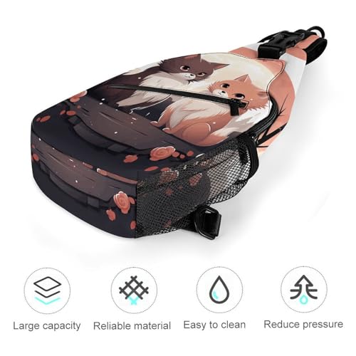 Bolso tipo sling deportivo para hombre y mujer miniatura 5