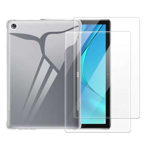 Funda Huawei MediaPad M5 10 Pro con protector pantalla tablet 10.8 2018 CMR-W19