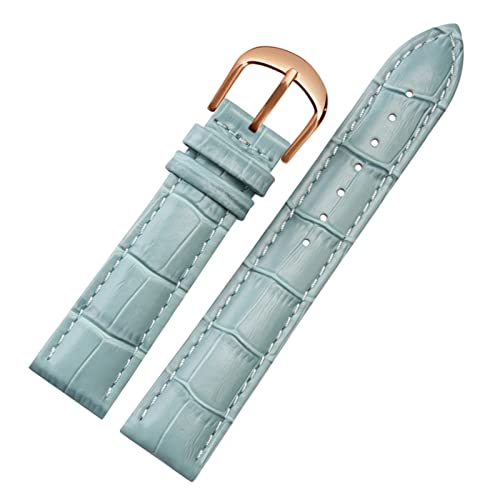 Bracelet de montre cuir véritable femme 18mm PURYN agate interchangeable
