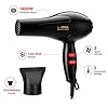 Nova 6130 Hair Dryer 1800W Powerful Hot & Cold Air Blow Dryer for Women & Men | Lightweight Hair Dryer with Styling Nozzle for Home & Travel Use #1