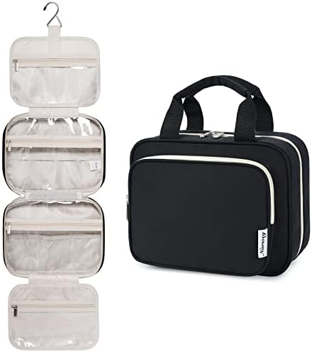 Large Hanging Toiletry Wash Bag Travel Makeup Bag Cosmetic Organizer for Women and Girls