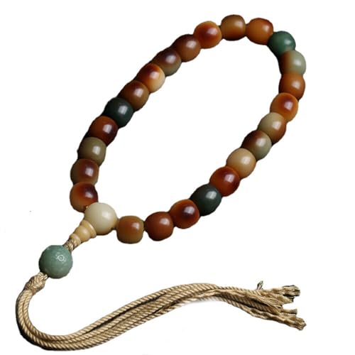 Bracelet perles de rocaille Bodhi à offrir comme cadeau spirituel tibétain