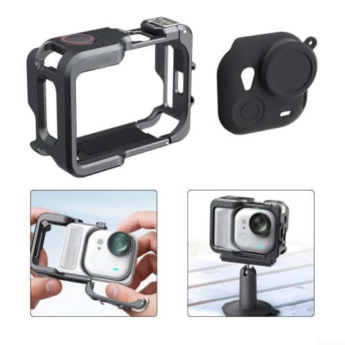 Jaula de aluminio para Insta360 GO 3 con diseño premium de utilidad 4