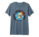 Happy Liberation Day Tariff Sarcasm Humor Design Premium Tri-blend T-Shirt
