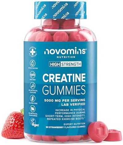 Creatina Gominolas – 5000 mg de Creatina Monohidratada por Porció...