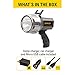 STANLEY SL5HS Rechargeable 1200 Lumen Lithium Ion Ultra Bright LED Spotlight Flashlight