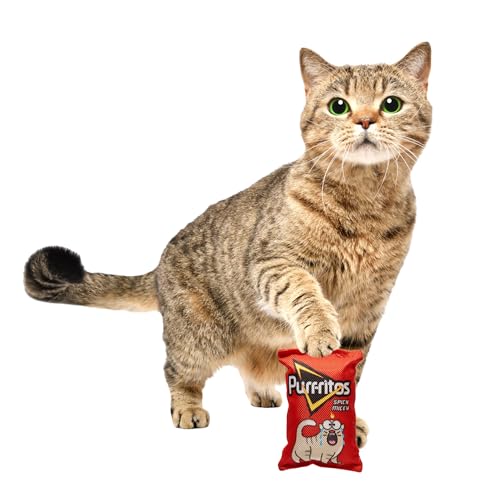 Kitty Chips contre l'ennui du chat jouet interactif de 12,7 cm - 2