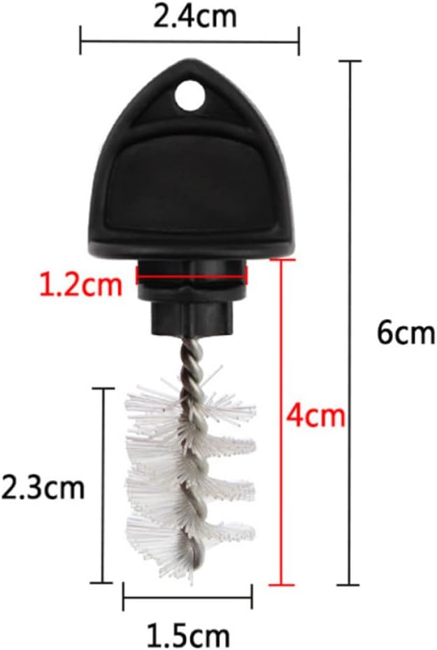 Home Brewing Accessory with Strengthening Technology Stainless Steel and Plastic 5pcs 5pcs Beer Tap Plug Brush Black Easy to Clean for Beer Faucet for Bar and Home Use