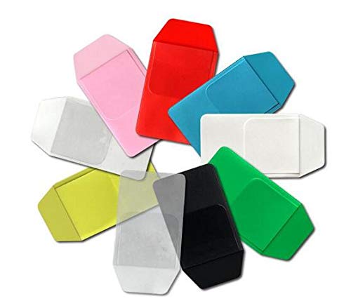 Vasana 6Pcs Assorted Colors Practical Multi-Purpose Heavy Duty Pvc Pocket Protector School Hospital Office Supplies For Pen Leaks Shirts Lab Coats Pants (Color Random) #TOP1