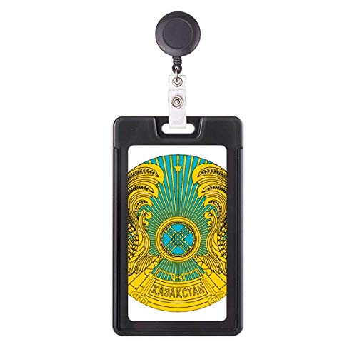 Porte-badge Asie Kazakhstan rétractable enrouleur de carte d'identité