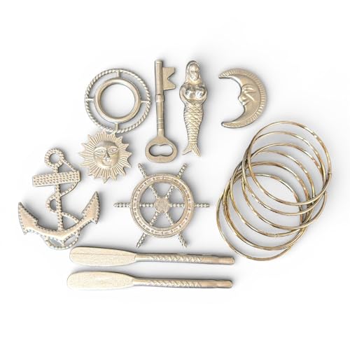 Yemaya Tools - Herramientas de Yemaya – Orisha Yemaya Sacred Crafting Set for Spiritual Art, Altar Decor & Ritual Ornaments
