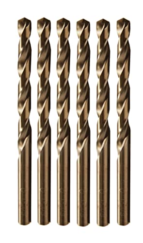 Image of Century Drill & Tool 26815 Cobalt Drill Bit, 15 /64 inch, Pro Pack of 6