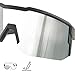 KLEIN TOOLS 03003 Polarized Blade Safety Glasses Silver Lens, ANSI Z87.1+ Impact-Rated, Anti-Fog and Scratch-Resistant, 99.9% UV Protection, Optical Class-1 Clarity Lens