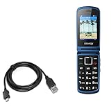 BoxWave Cable Compatible with Uleway 3G Senior Flip Phone (Cable by BoxWave) - DirectSync Cable, Durable Charge and Sync Cable
