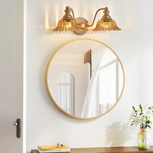 Image of XIEDUN Tea 2 Light Vanity Light Bathroom Light Vanity Lights for Bathroom Vanity Light Fixtures