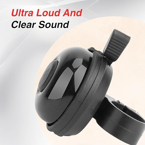 Image of GRS Durable Ultra-Loud Cycle Bell for Bicycle Metal Horn | Trending Kids Cycle Bell | Easy-to-Fit Handlebar Bell for Boys & Girls | Loud Sound for Road Safety & Fun