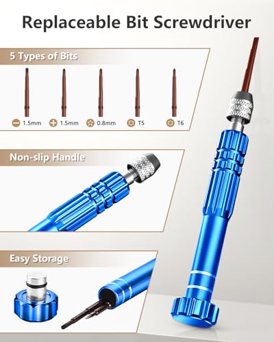 Image of EasyTime Watch Repair Kit 149IN1: Watch Link Removal & Battery Replacement | Complete Watch Repair Tools & Kits - Easy to Repair Your Watch with Back Case Opener, Spring Bar, Manual - An Ideal DIY Gift