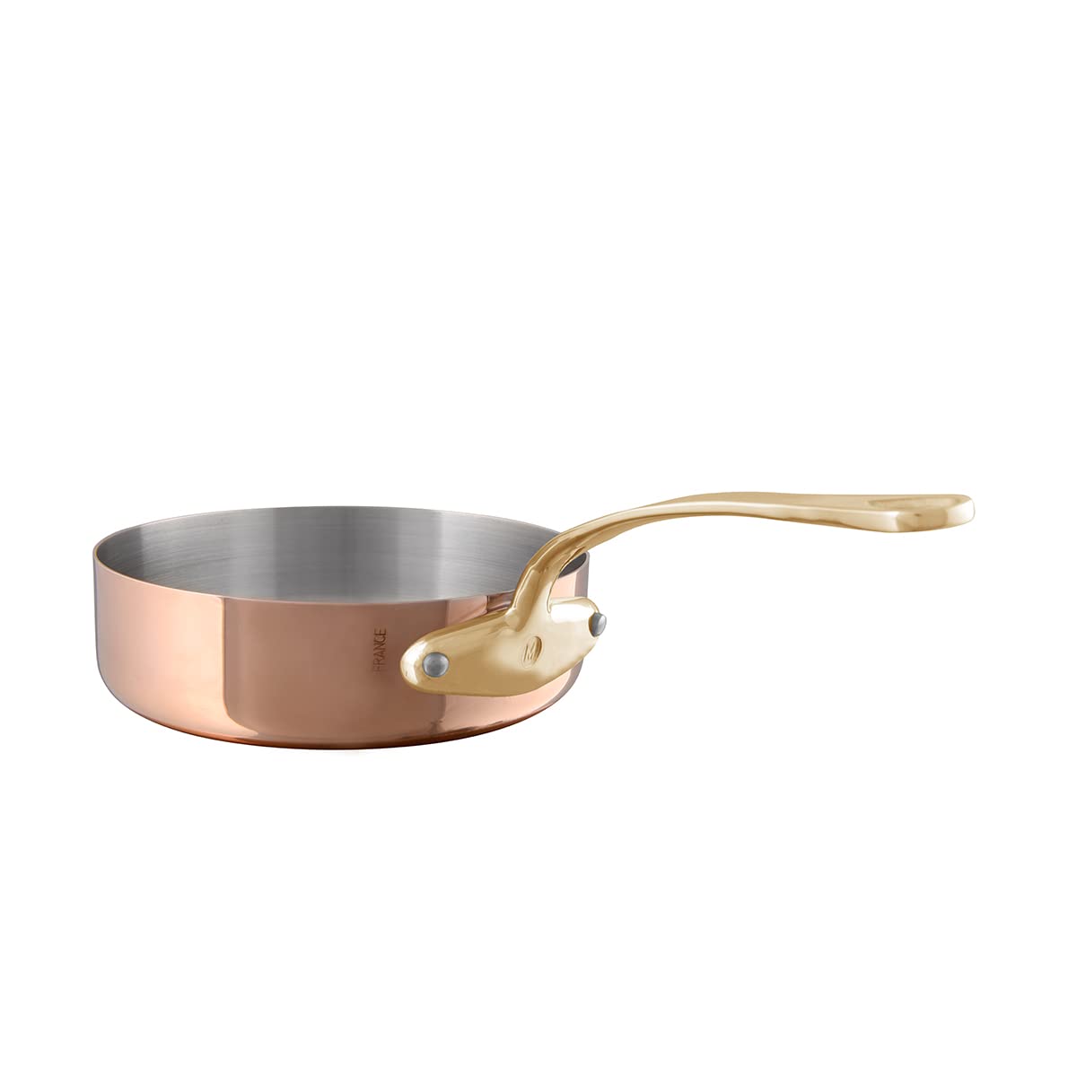 Mauviel M'Heritage 200B, sauteuse en cuivre, 3,2 L, induction