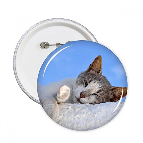 Pins chat relax sommeil mignon pour égayer vos tenues de bureau et loisirs