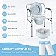 Toilettenbeutel mit saugfähigen Pads, 40 Stück, super saugfähig, Einweg-Kommode-/Bettpfanneneinlagen, Einweg-Müllbeutel für Toilettenstuhl, tragbare Toilettenbeutel, Camping-Toilettenbeutel,