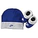 Produktbild Nike Baby Set Mütze und Schuhe royalblau-weiss 0-6 Monate