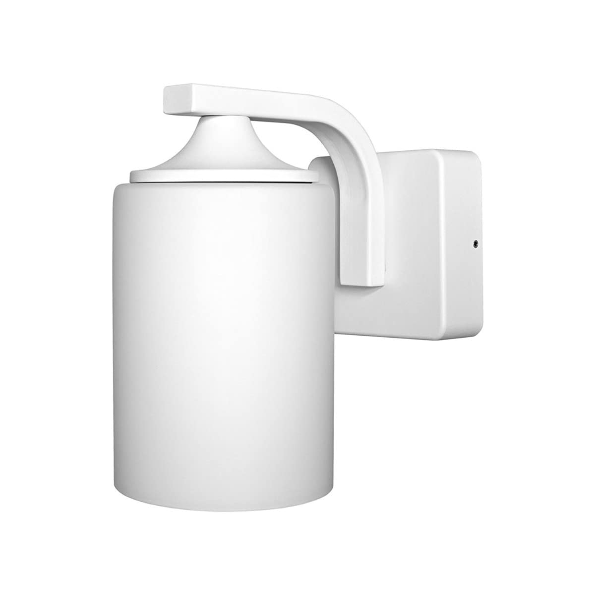 LEDVANCE Outdoor wall luminaire | Endura Classic Lantern Cylinder | with E27 Socket | White Aluminium housing