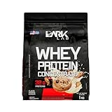 Whey Protein Concentrado Dark Lab, 1kg, Cookies & Cream, Proteína Concentrada do Soro do Leite (WPC), Ganho de Massa Muscular, Suporte Nutricional