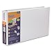 Stride 94030 Quickfit Ledger D-Ring View Binder 2-Inch Capacity 11 X 17 White