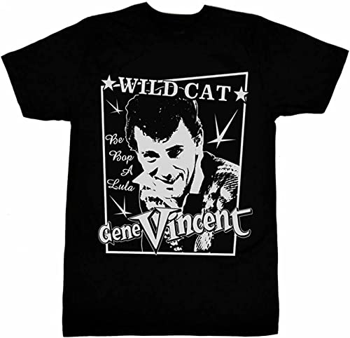 Photo de Gene Vincent Wild T-shirt pour homme, Noir , XL