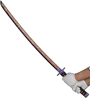 Vista 58 de Espada Demon Slayer para cosplay con soporte para cinturón, 41 pulgadas Kamado Tanjirou Fuego