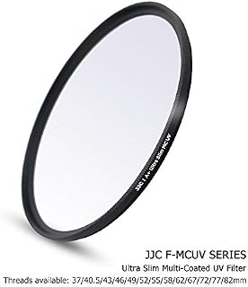 JJC Multi-Coated 58mm UV Filter for Canon EOS Rebel T7 T6 T8i T7i