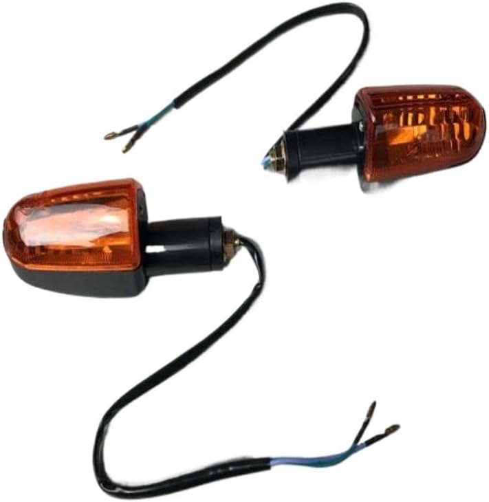 2PCS 12V Motorcycle Turn Signals Light Lamp Indicators Flasher Blinker Lights Compatible With Automotive Motorcycle Parts