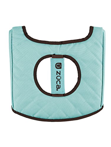 ZUCA Seat Cushion Turquoise/Brown