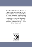 Burnham's arithmetic, revised: a new system of arithmetic, on an improved plan
