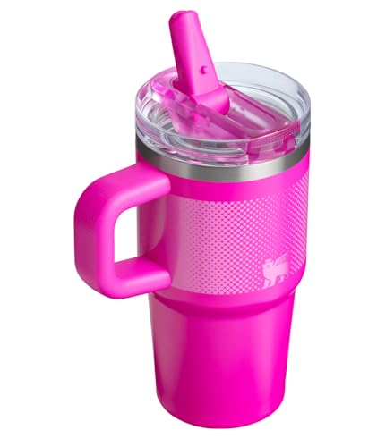 Image of Stanley Quencher ProTour Flip Straw Tumbler with Leakproof Lid 20 oz | Built-In Straw and Handle | Cup Holder Compatible for Travel | Insulated Stainless Steel Cup | BPA-Free | Vivid Violet Fade