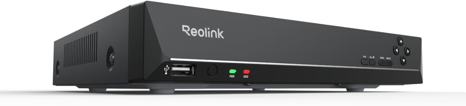 REOLINK RLN8-410 8CH NVR Network Video Recorder PoE Security Camera System