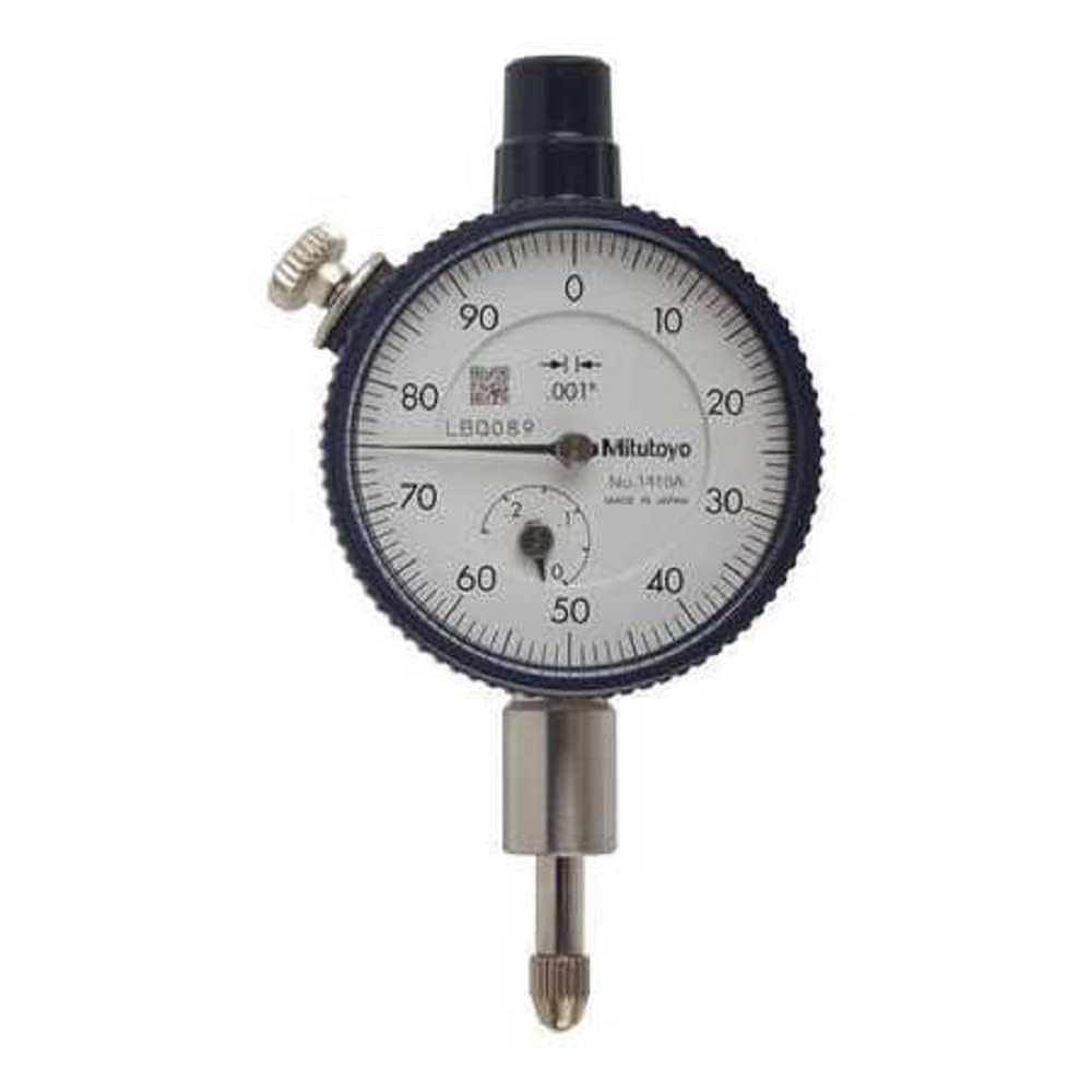 Mitutoyo 1410AB-10 Dial Indicator DG .001 Grad, 0-.25" Range